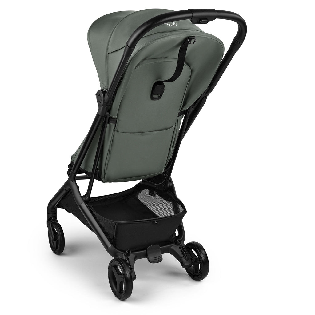 Bugaboo Butterfly 2 + Turtle Air Shield Travel System Bundle - Black / Forest Green / Forest Green / Black