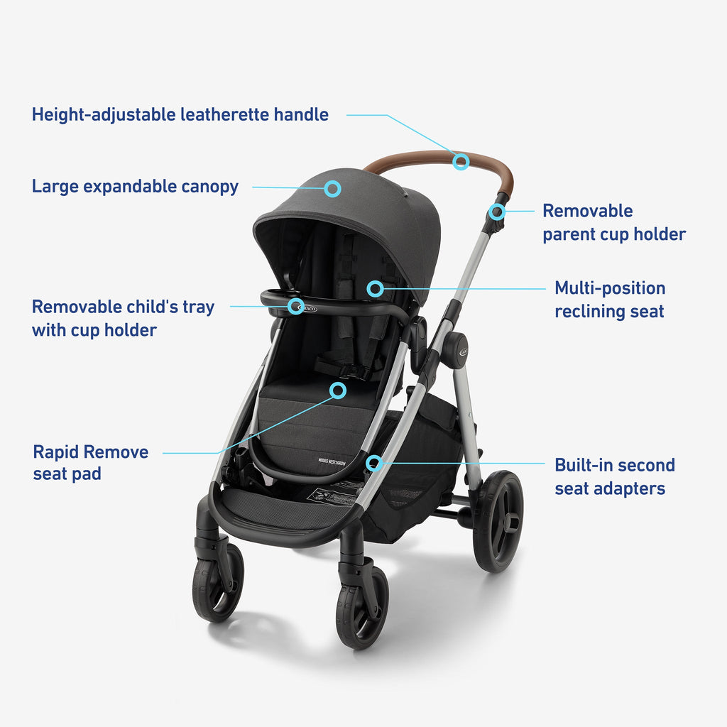 Graco Modes Nest2Grow DLX Travel System - Riordan