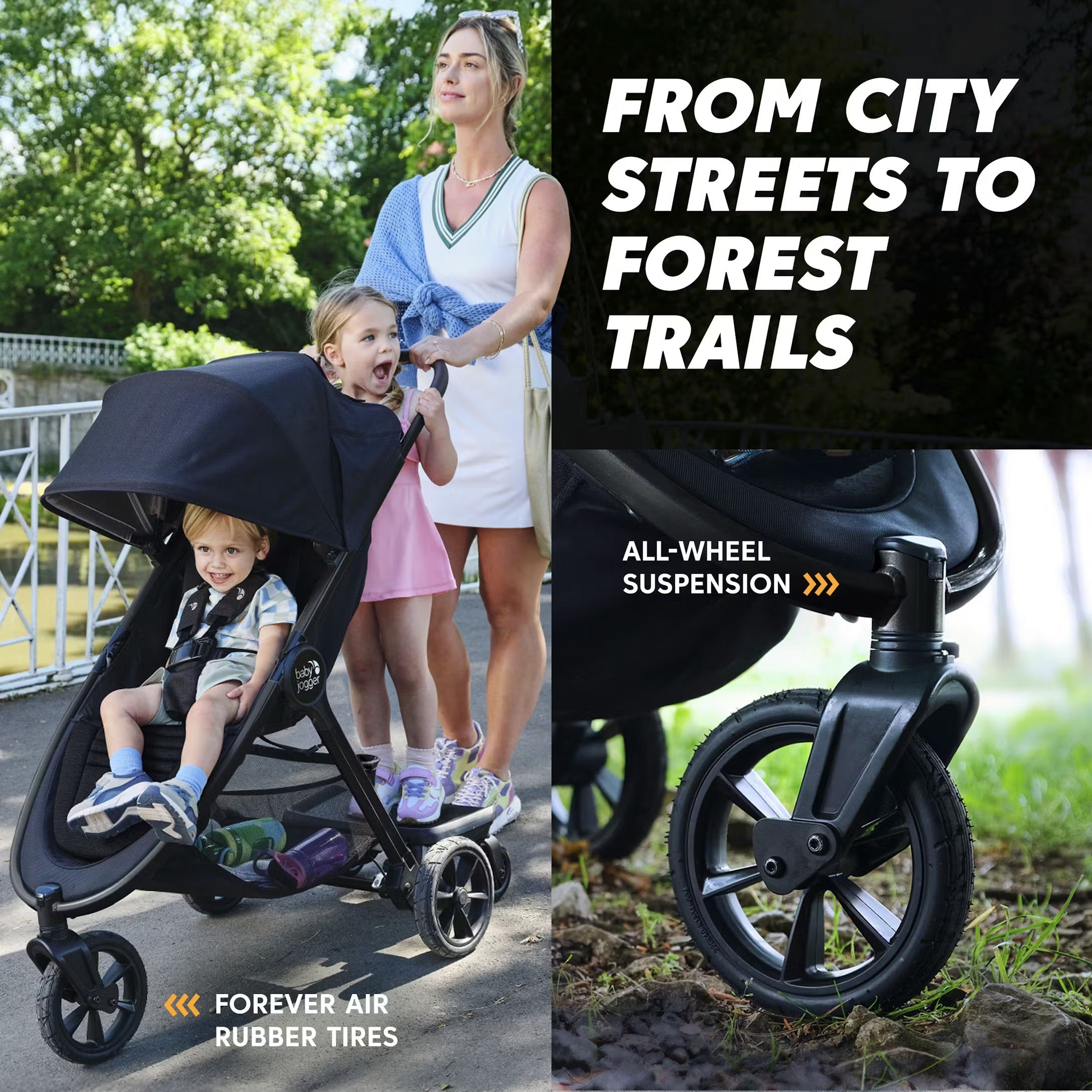 Baby Jogger City Mini GT3 Single Stroller - Sierra Sand