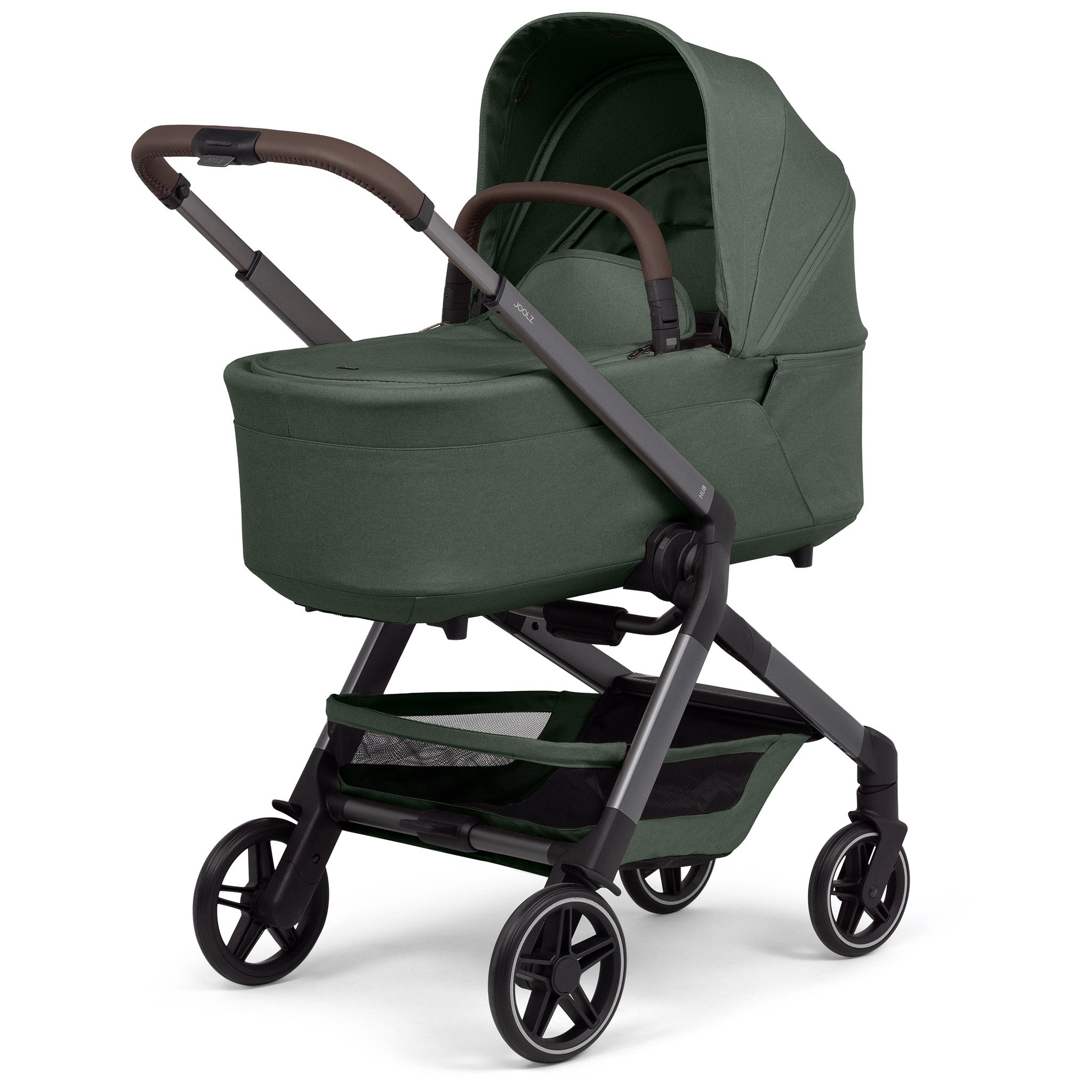 Joolz Hub2 Stroller + Bassinet Bundle - Forest Green