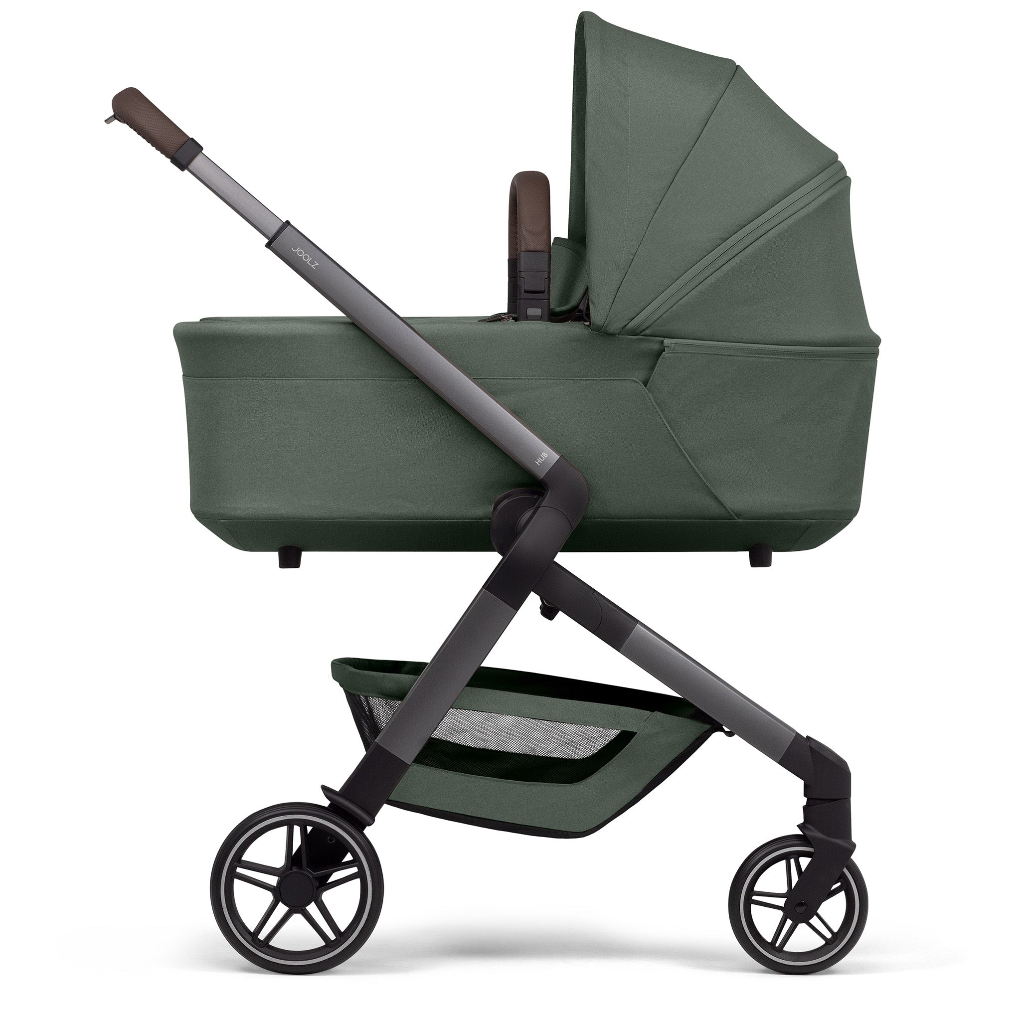 Joolz Hub2 Stroller + Bassinet Bundle - Forest Green