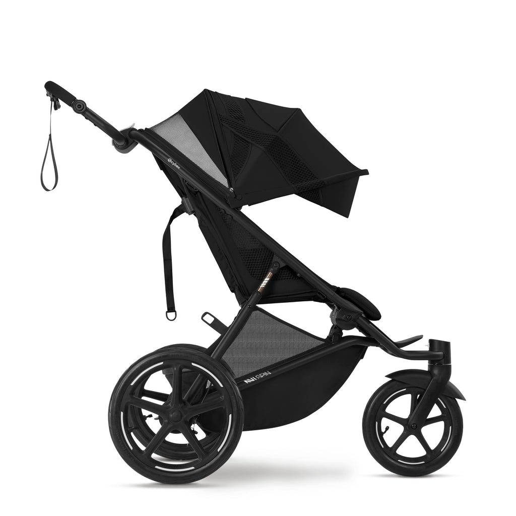 Cybex Avi Spin Jogging Stroller - Moon Black