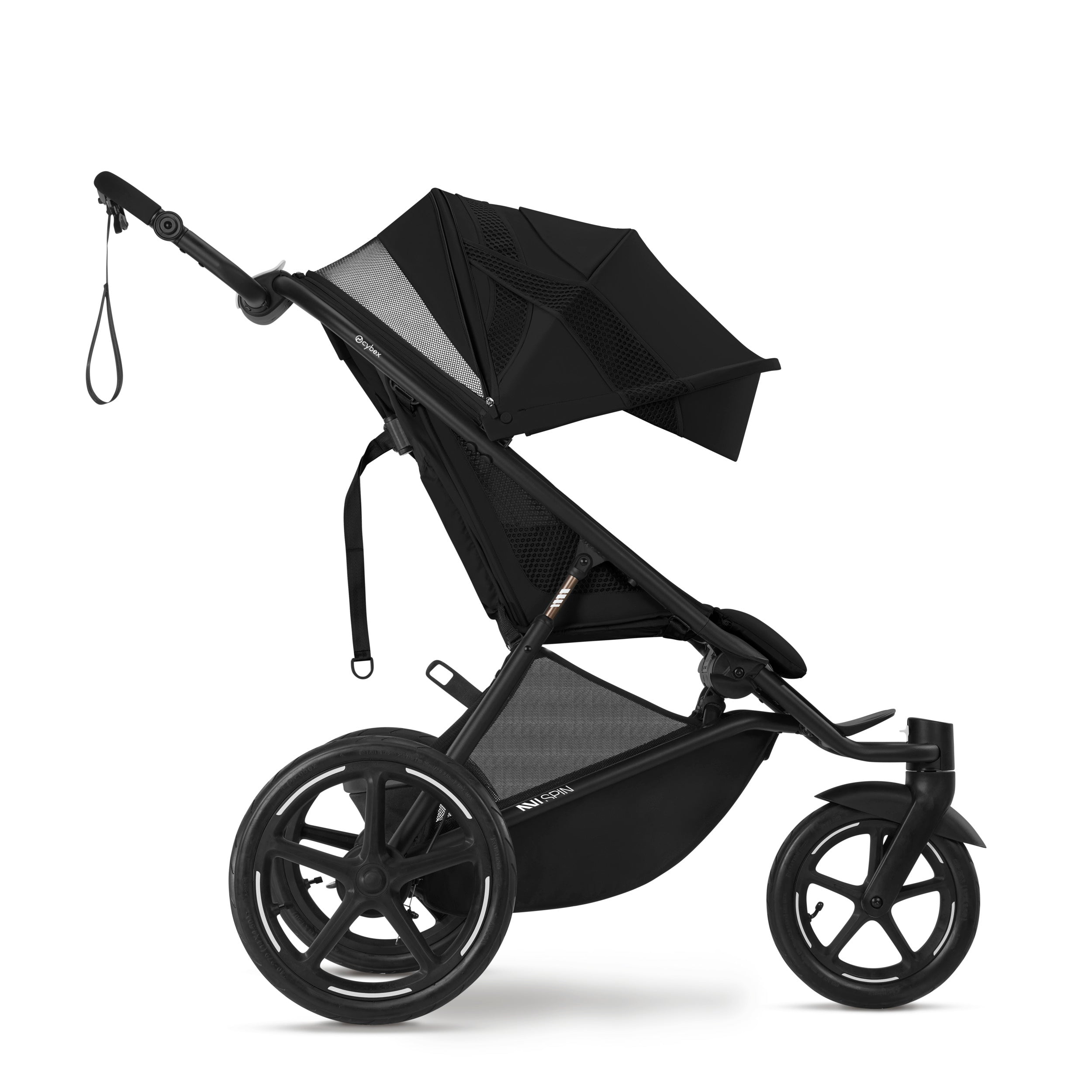 Cybex Avi Spin Jogging Stroller - Moon Black