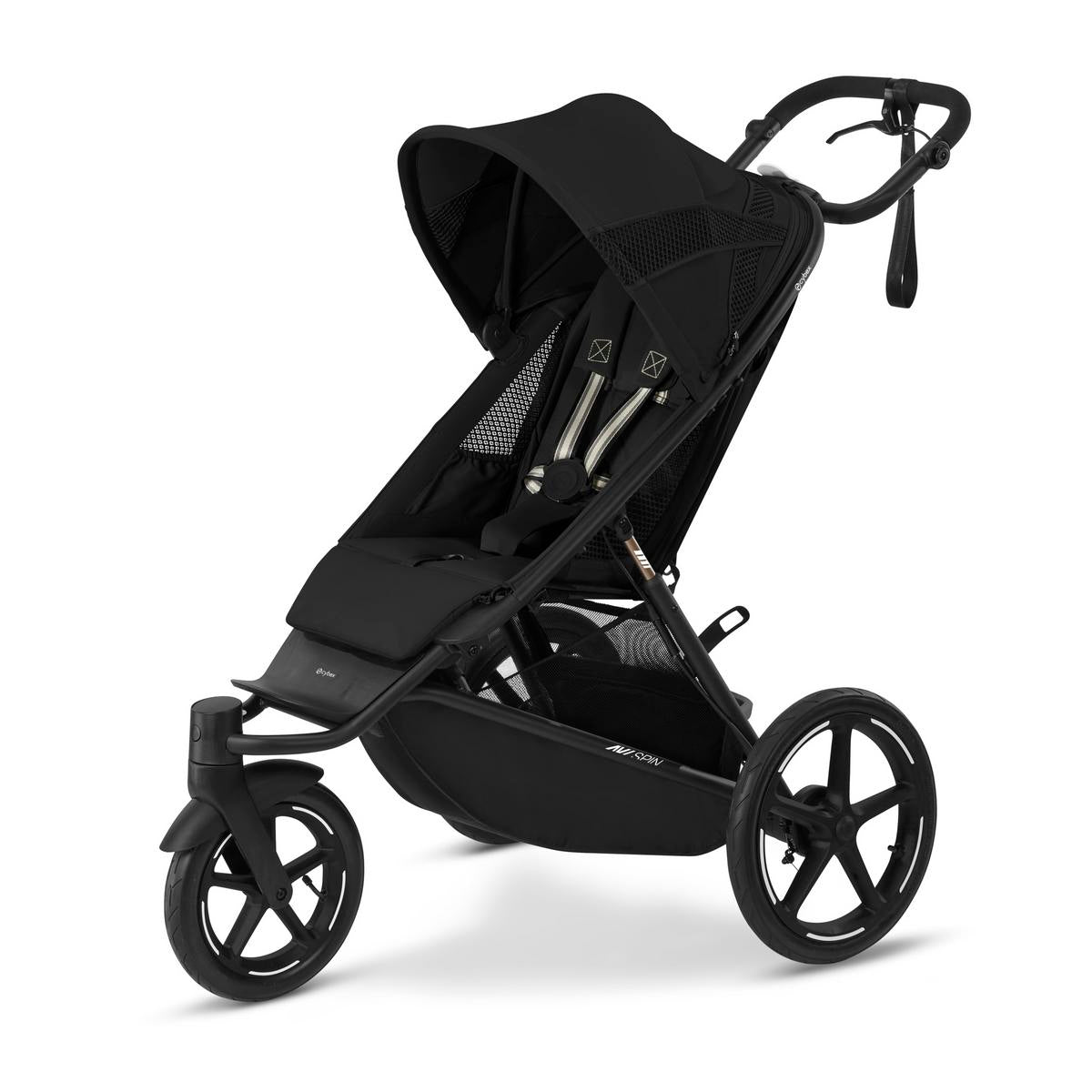 Cybex Avi Spin Jogging Stroller - Moon Black
