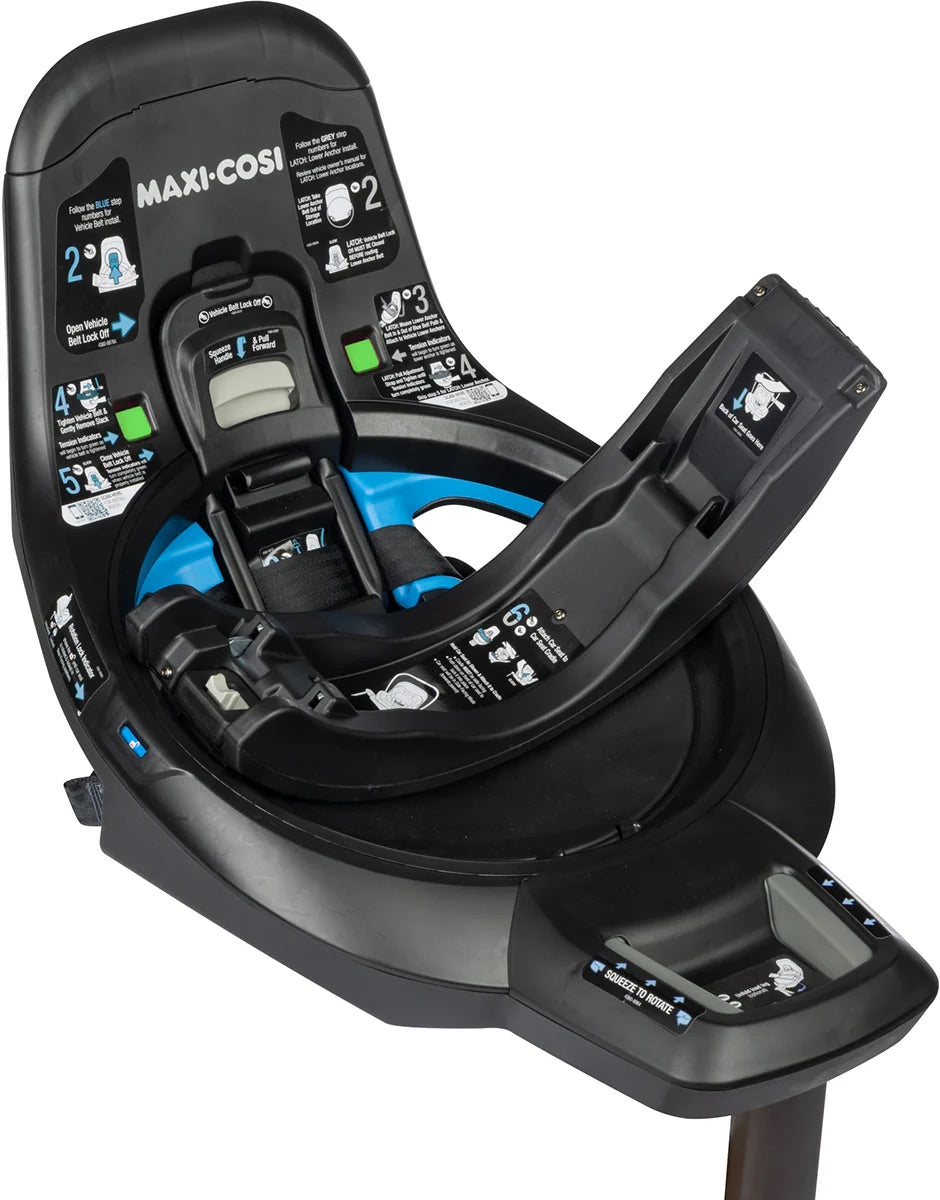 Maxi-Cosi Tayla Max + Peri 180 Rotating Infant Car Seat Travel System Bundle - Desert Wonder