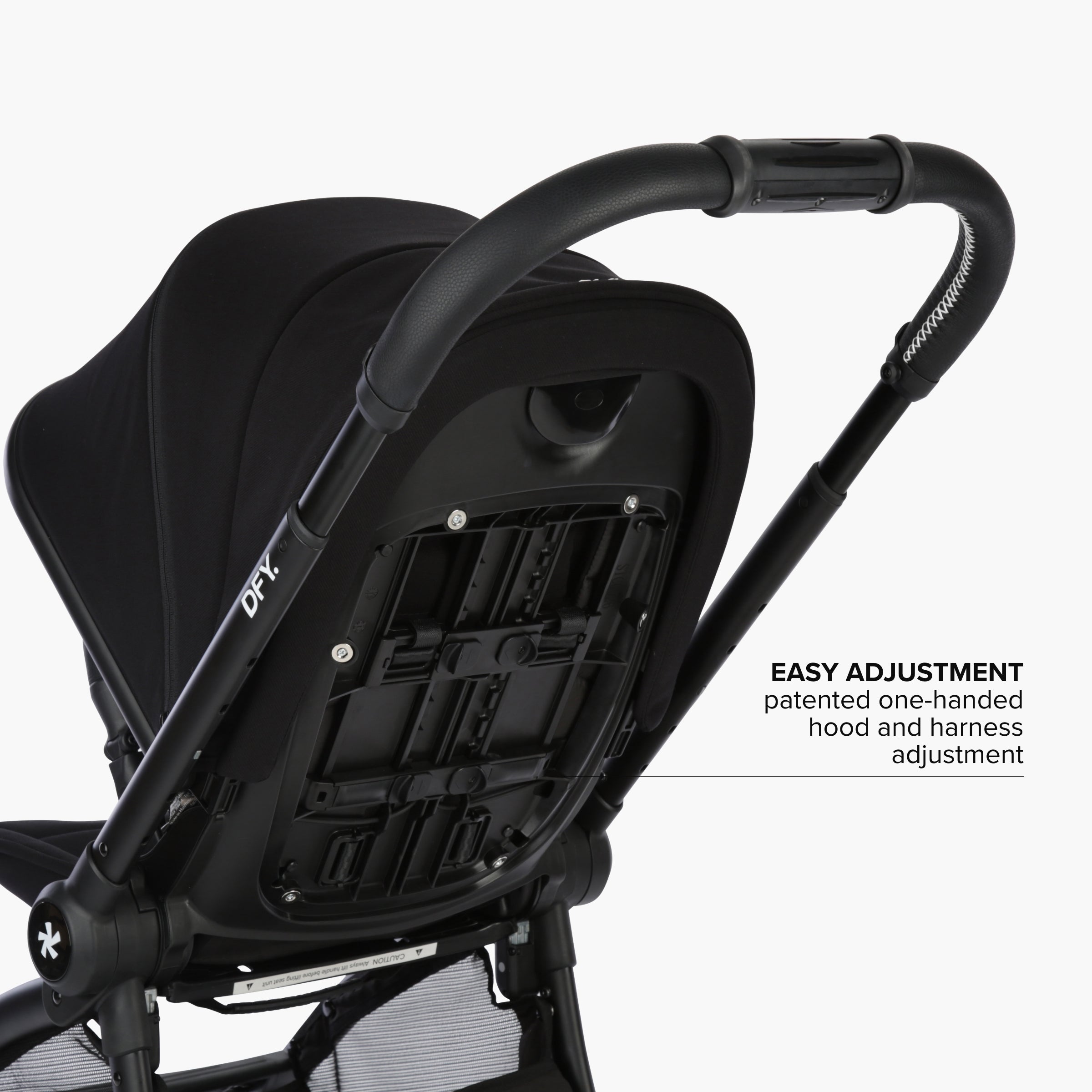 DFY. R1 Stroller -  Matte Black / Black