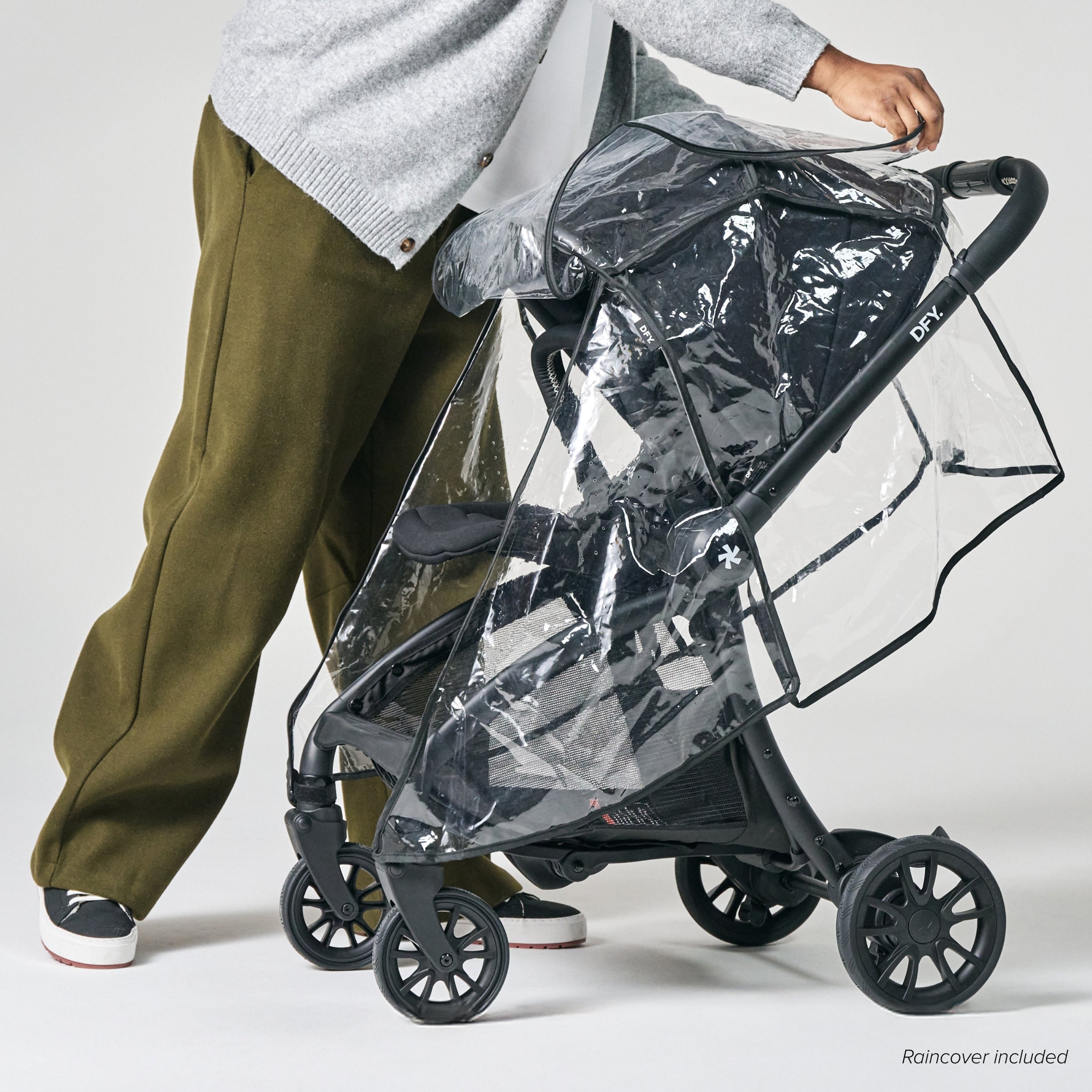 DFY. R1 Stroller -  Matte Black / Black