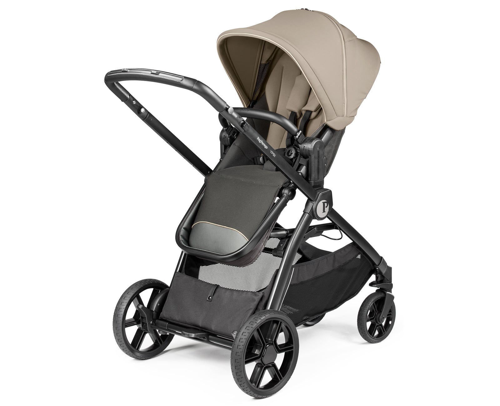 Peg Perego YPSI Single-to-Double Stroller 2025 - Vanilla Blend