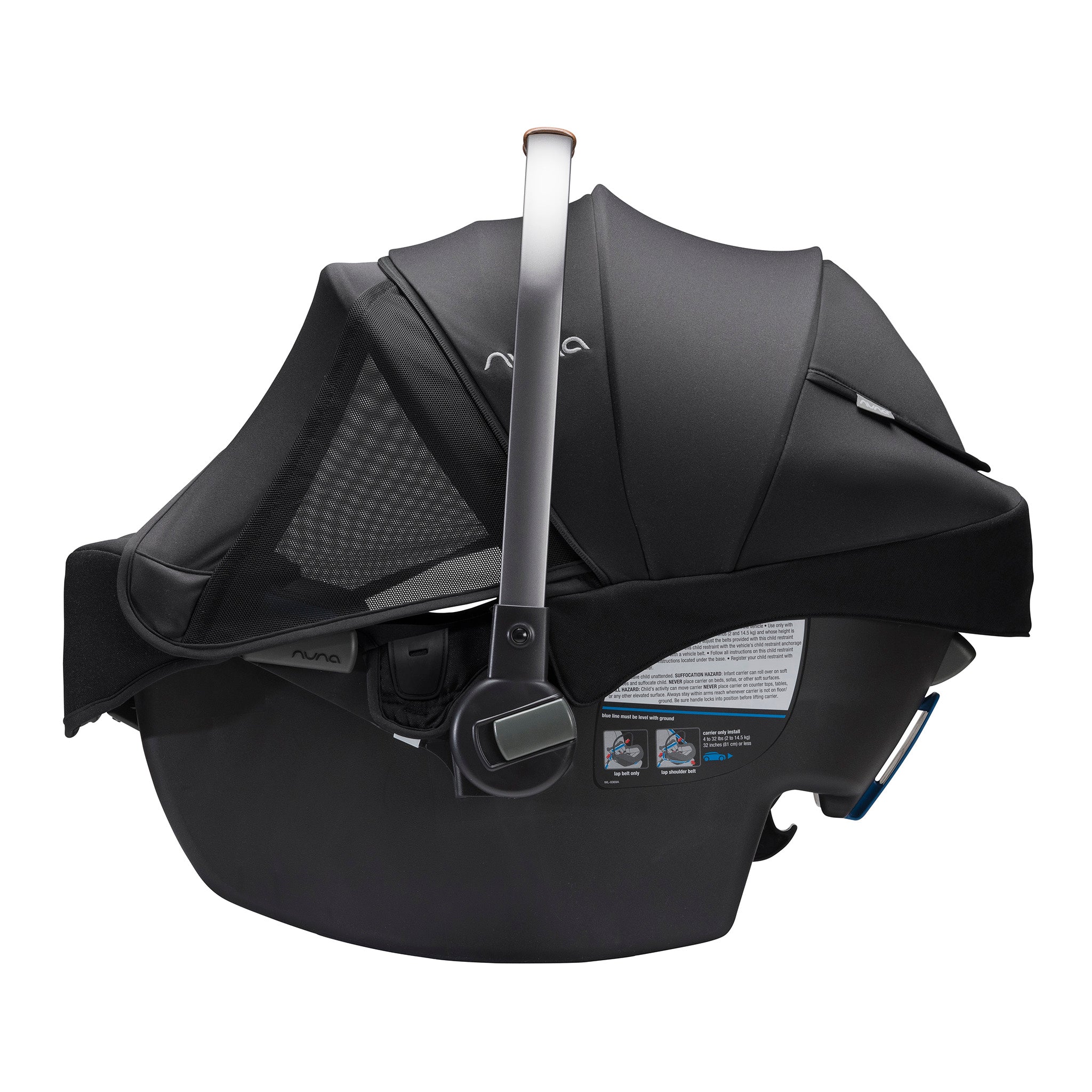 Silver Cross Clic Compact Stroller + Nuna PIPA RX Travel System Bundle - Conifer / Caviar