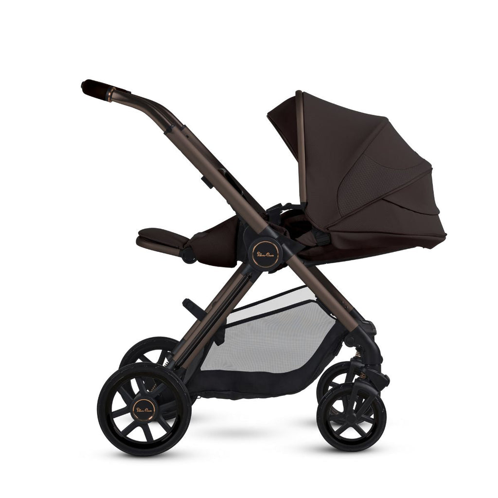 Silver Cross Reef 2 Multi-terrain Modular Stroller + Bassinet Bundle 2025 - Ganache