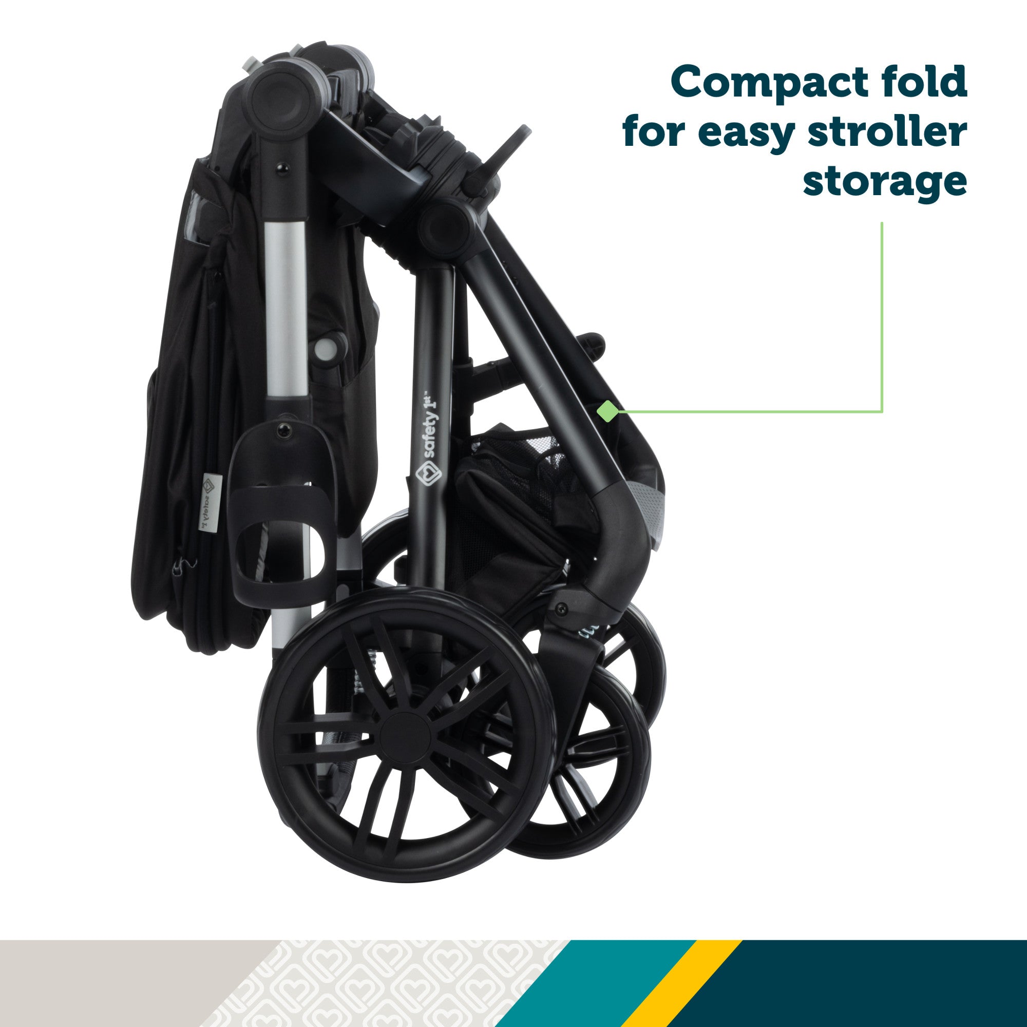 Safety 1st Turn and Go 360 Rotating Modular Travel System - Shade