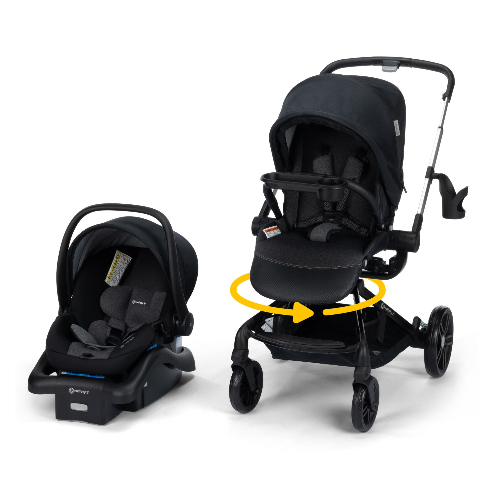 Safety 1st Turn and Go 360 Rotating Modular Travel System - Shade