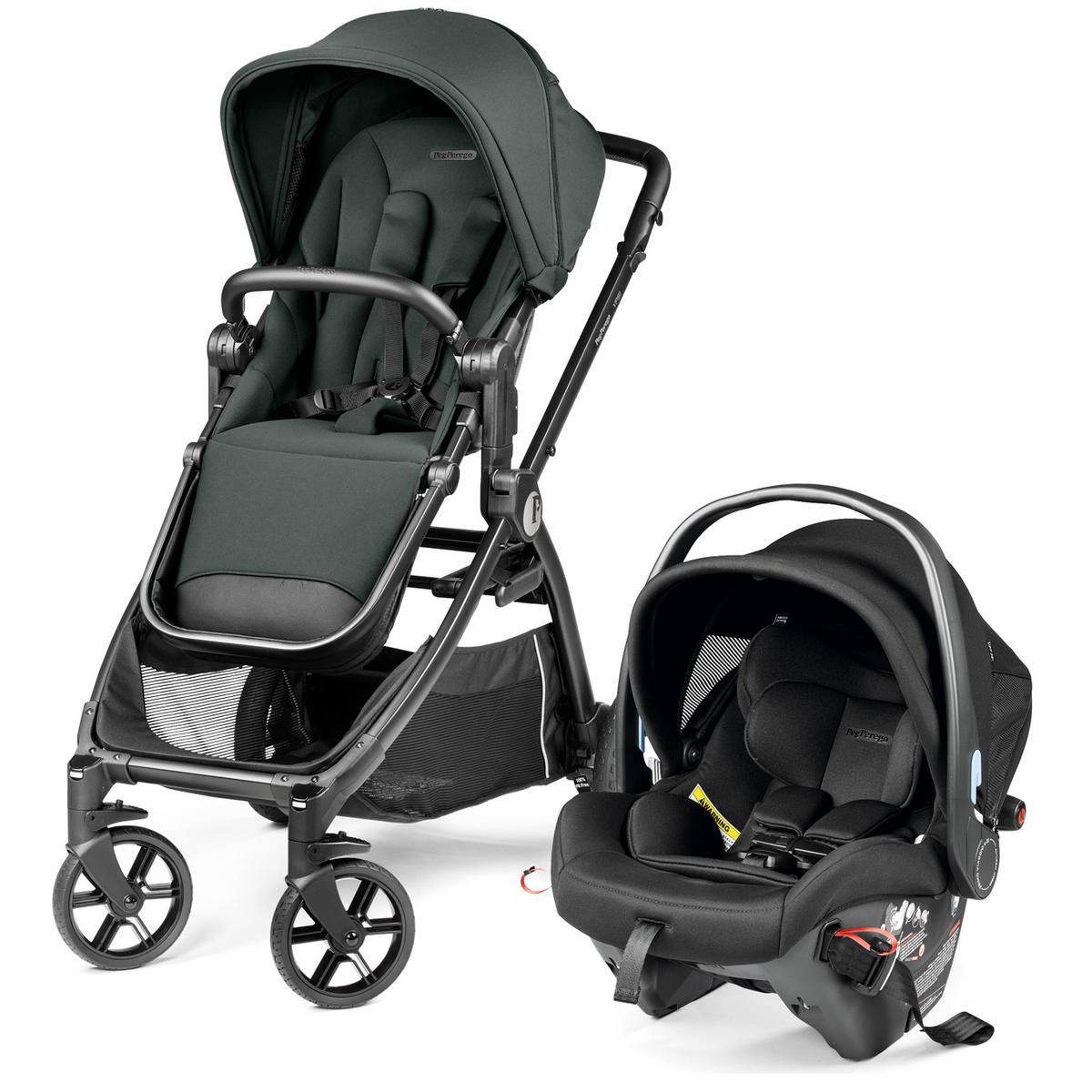 Peg Perego YPSI 2025 + Primo Viaggio Urban Mobility Travel System Bundle - Metal / True Black