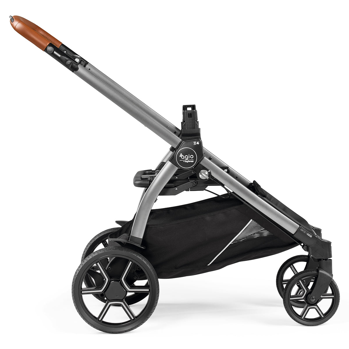 Agio by Peg Perego Z4 Single-to-Double Stroller - Grey