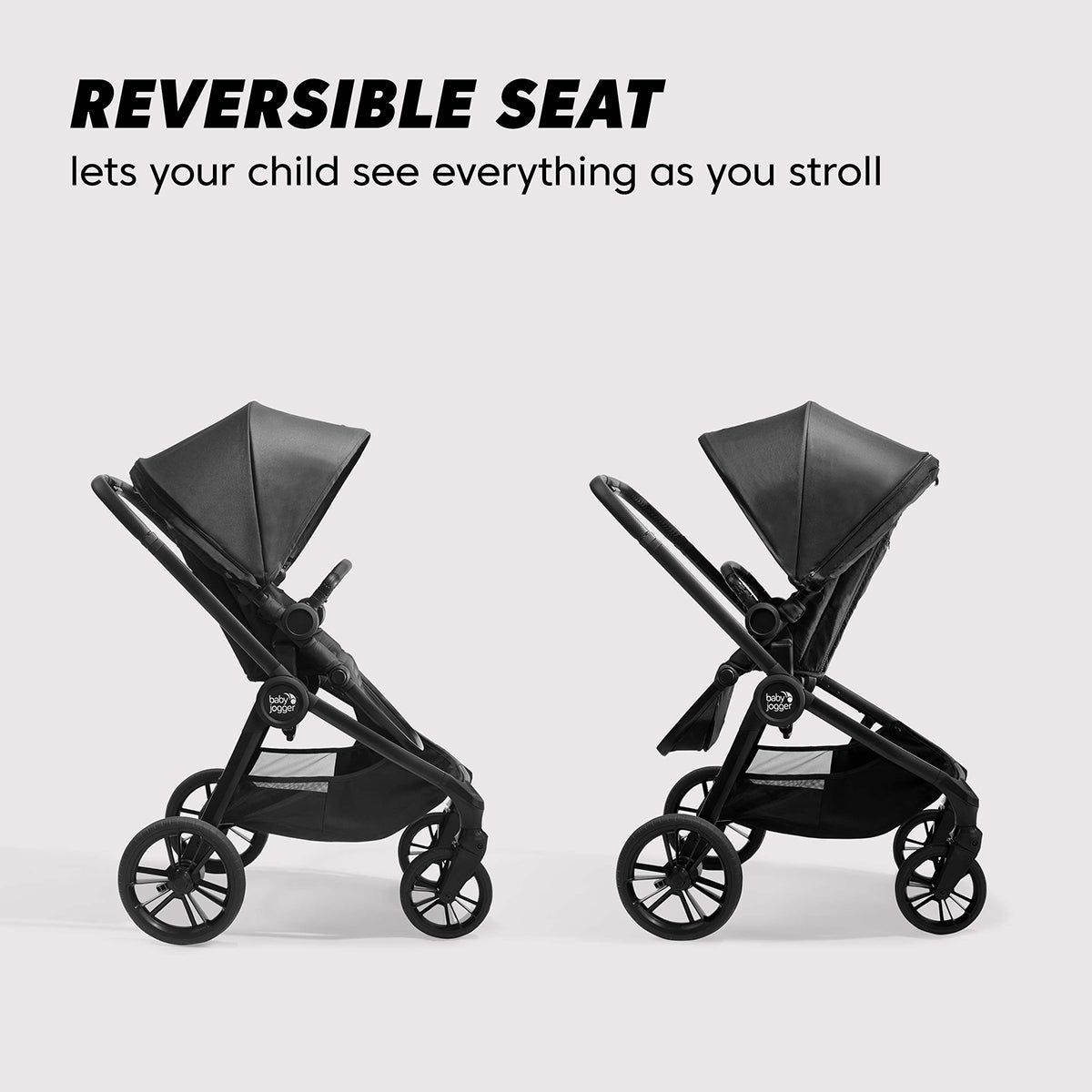 Baby Jogger City Sights Stroller - Rich Black