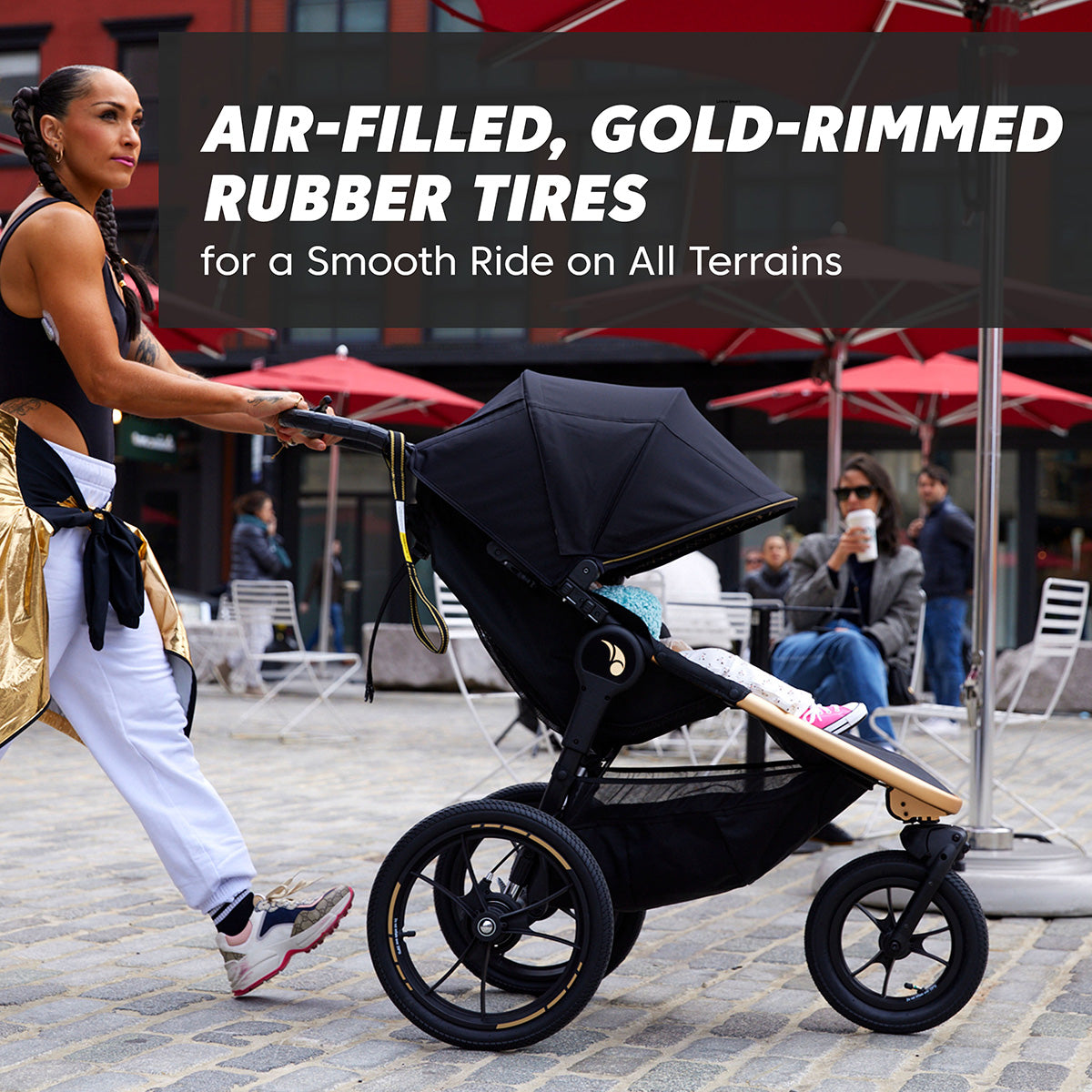 Baby Jogger Summit X3 Jogging Stroller - City Royalty