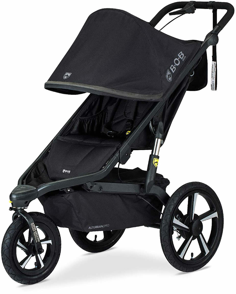 BOB Alterrain Pro Single Jogging Stroller - Black