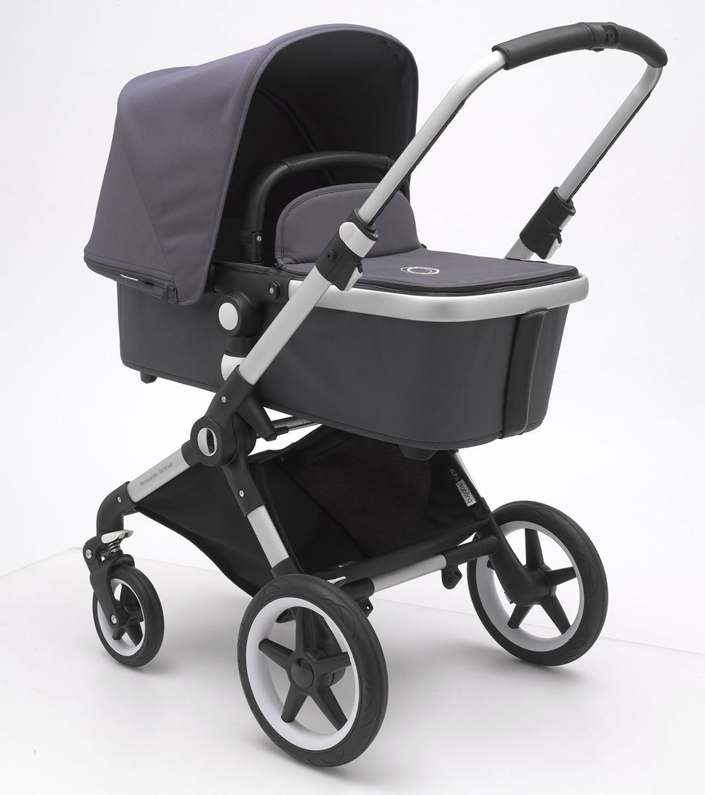 Bugaboo Lynx Complete Stroller - Aluminum/Steel Blue/Steel Blue