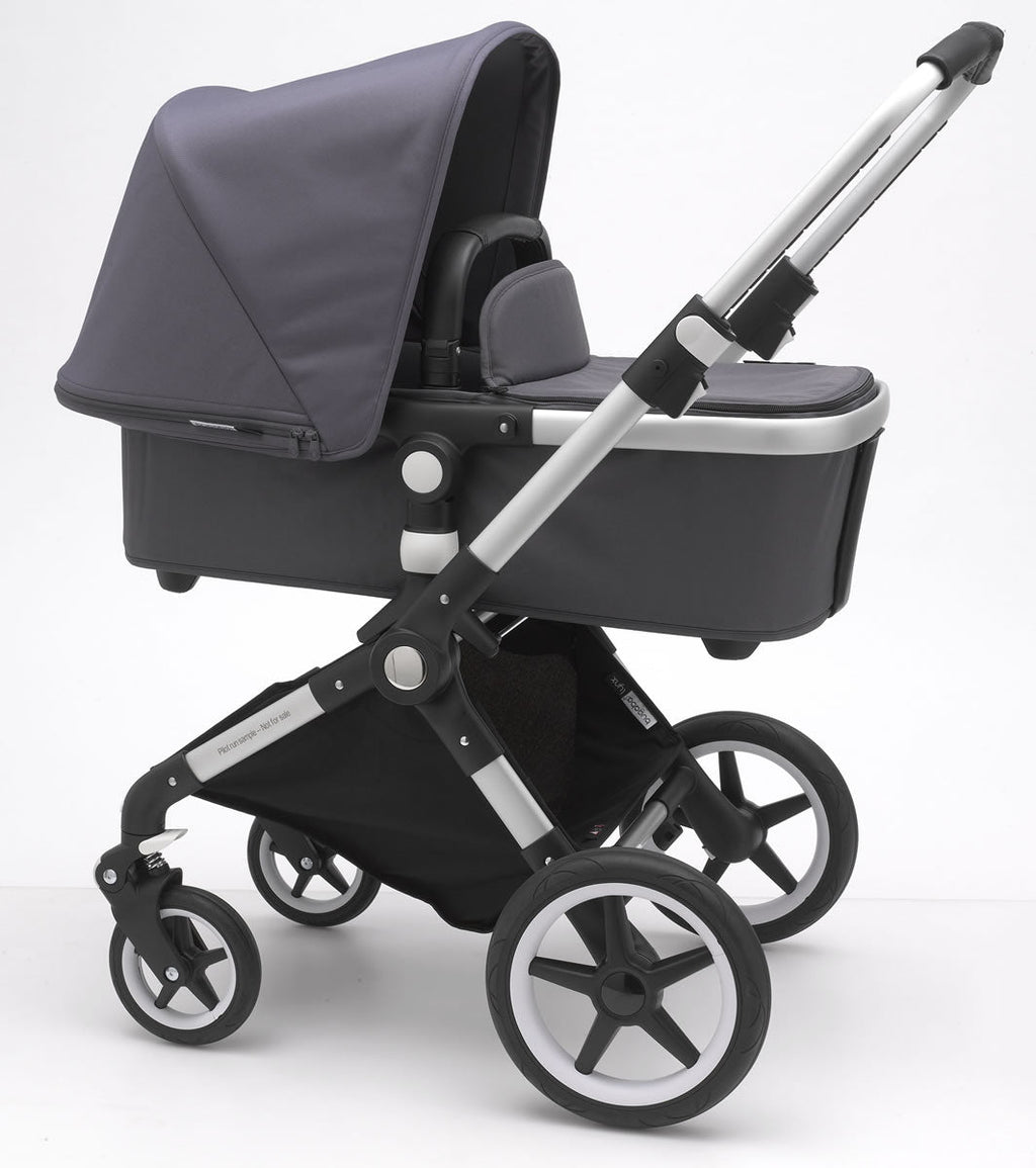Bugaboo Lynx Complete Stroller - Aluminum/Steel Blue/Steel Blue
