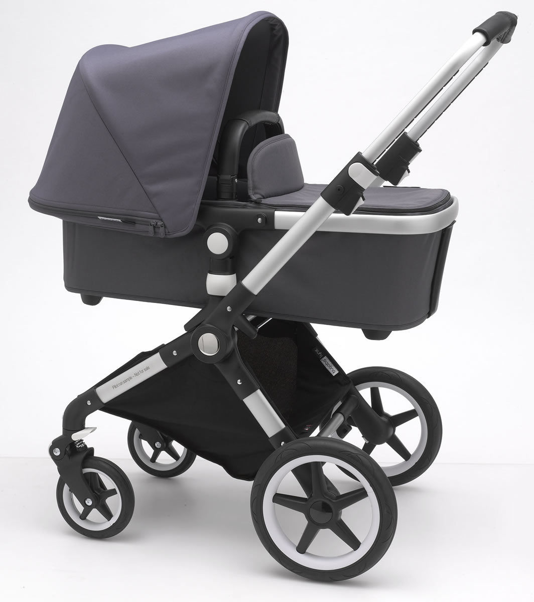 Bugaboo Lynx Complete Stroller - Aluminum/Steel Blue/Steel Blue