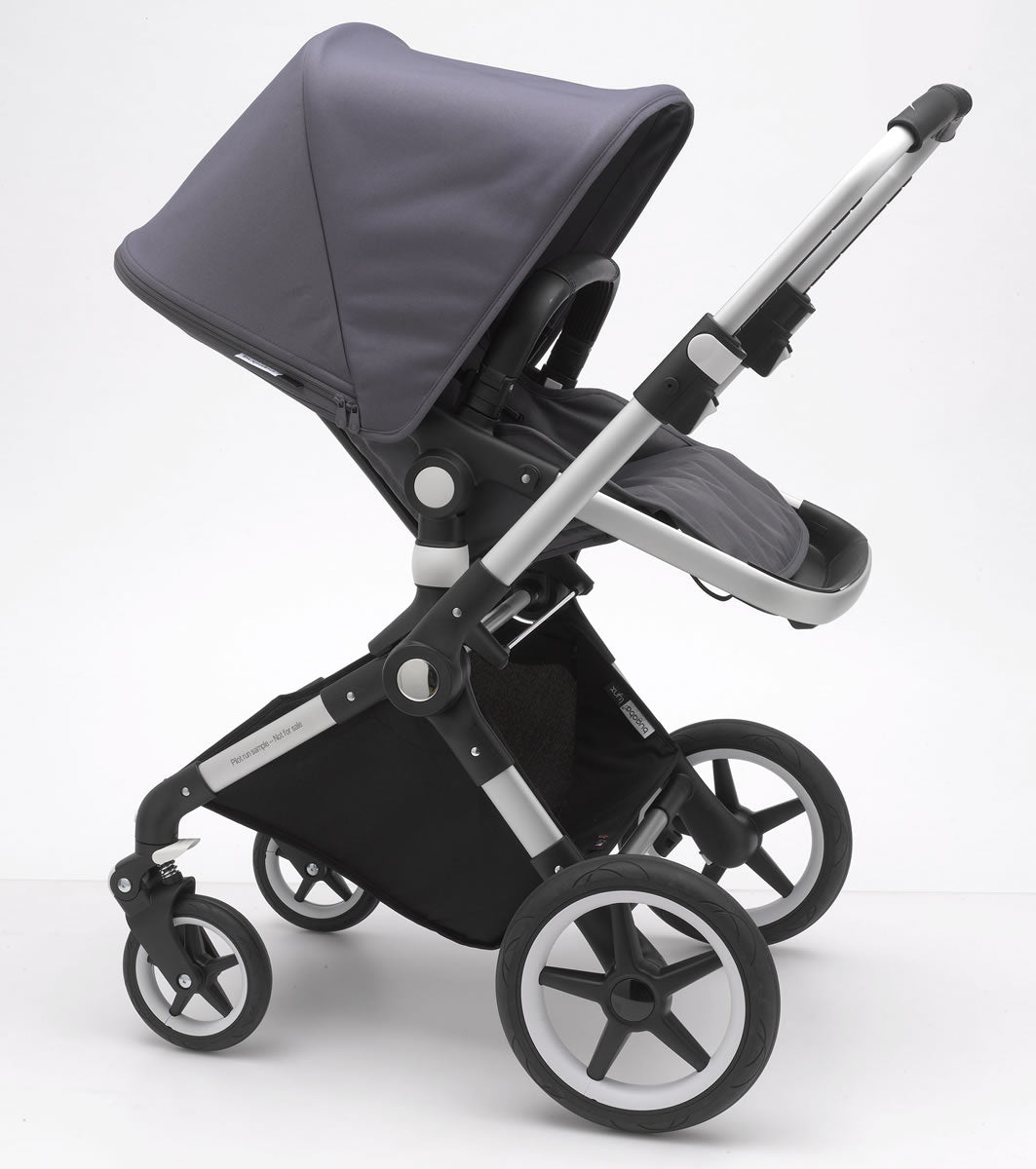Bugaboo Lynx Complete Stroller - Aluminum/Steel Blue/Steel Blue