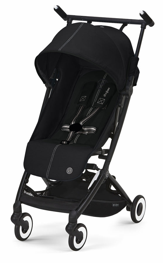 Cybex OPEN BOX Libelle 2 Compact Stroller (WITHOUT 1 Pull Harness)- Moon Black