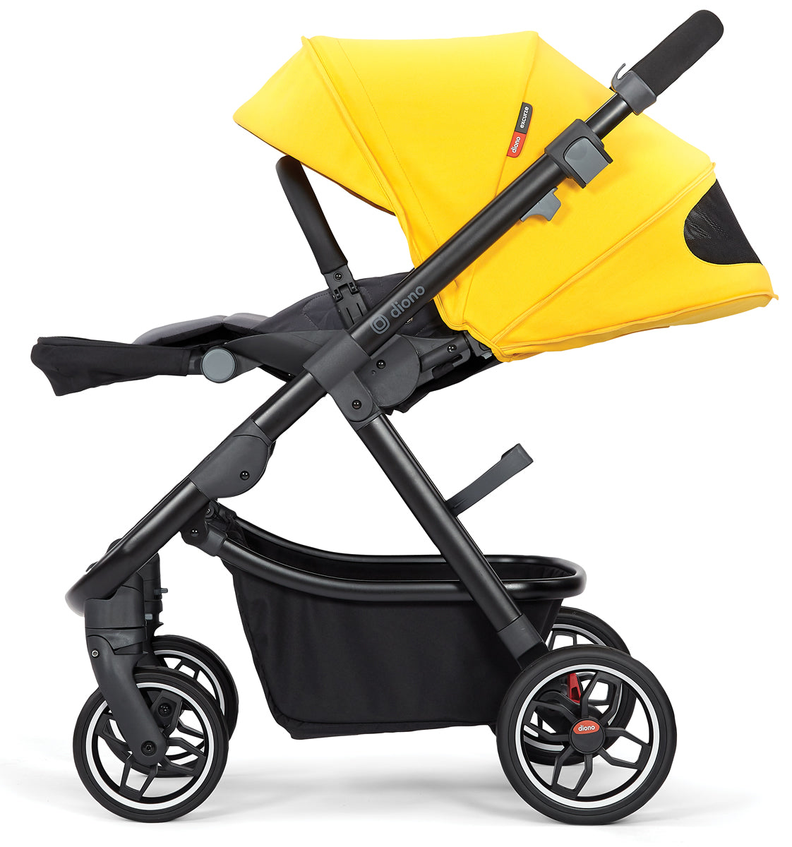 Diono Excurze Stroller - Yellow Sulphur