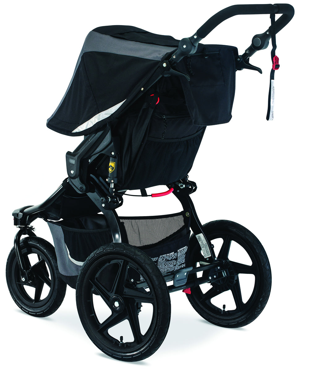 BOB Revolution Flex 3.0 Single Jogging Stroller - Graphite Black