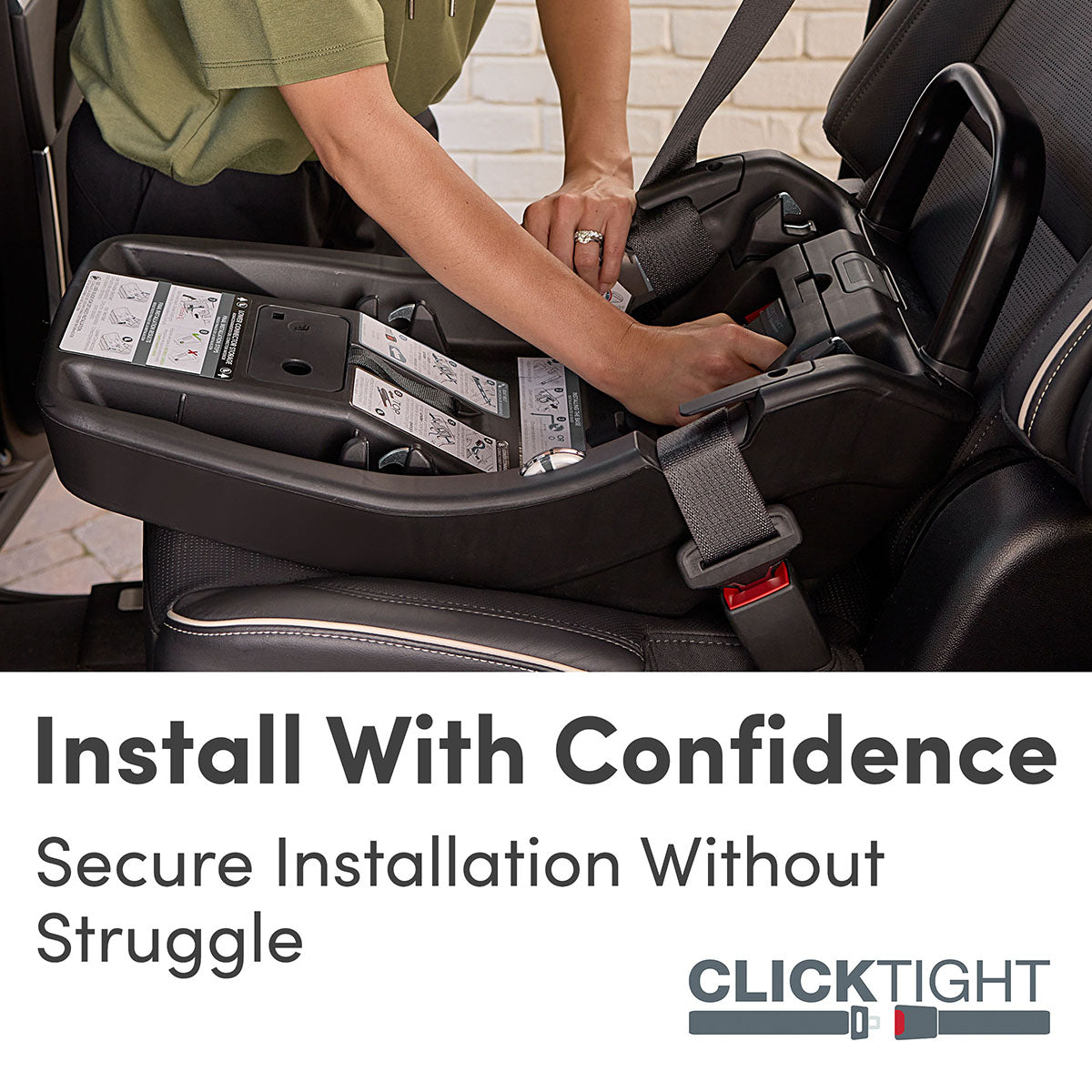 BOB Wayfinder + Champ ClickTight Travel System - Nightfall