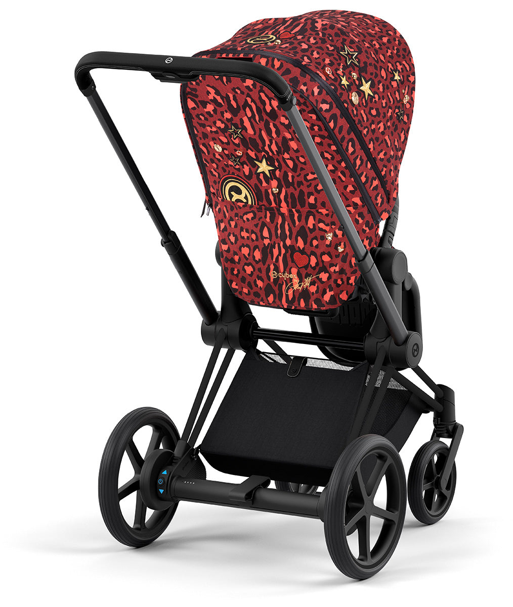Cybex ePriam 2 Electronic Assist Complete Stroller Bundle - Rockstar by Alec Voelkel