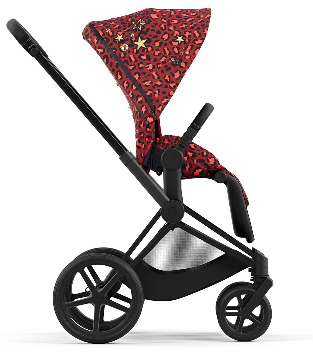 Cybex Priam 4 Complete Stroller Bundle - Rockstar by Alec Voelkel
