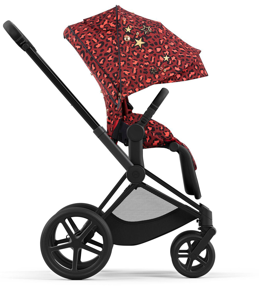 Cybex Priam 4 Complete Stroller Bundle - Rockstar by Alec Voelkel