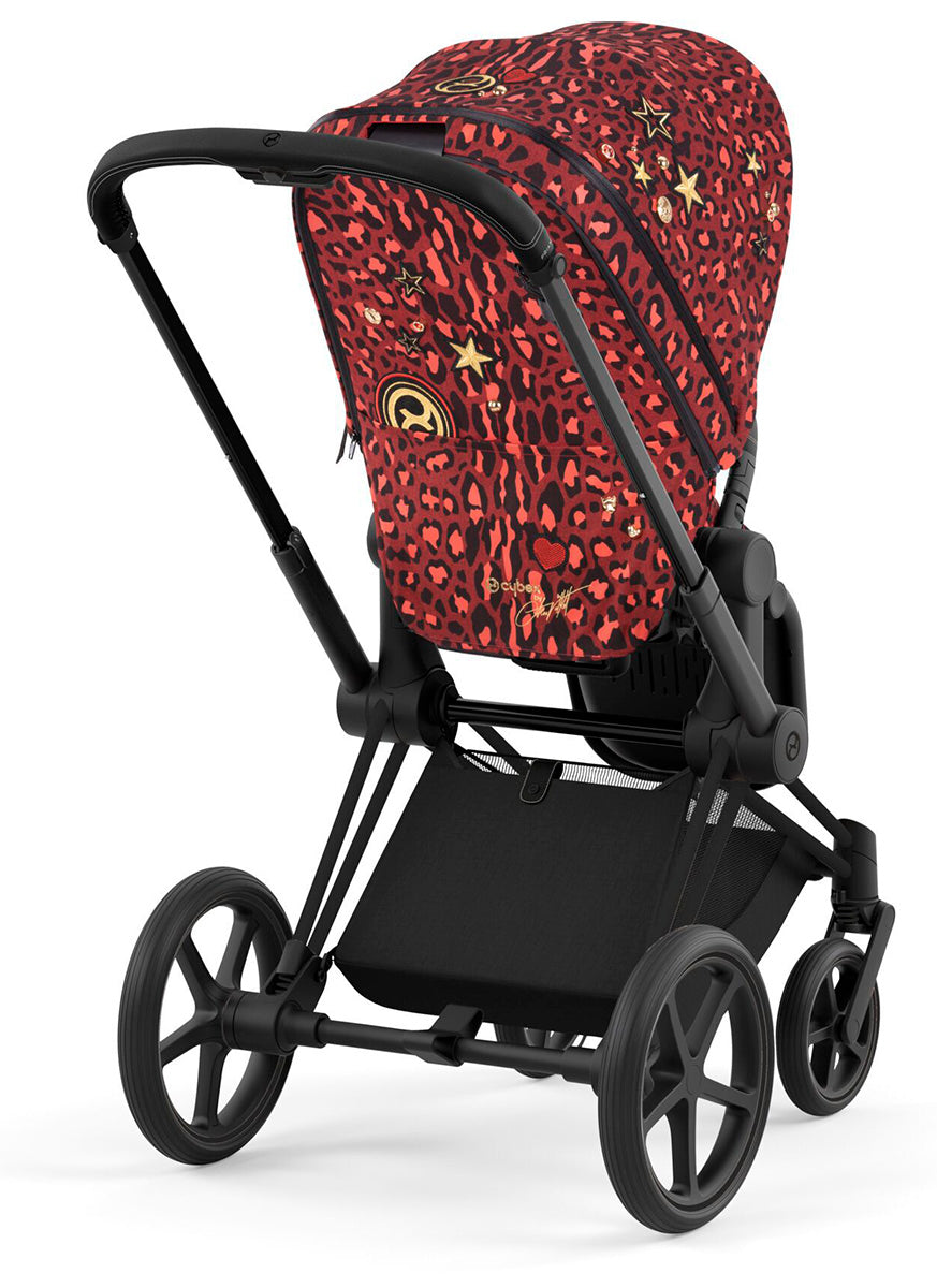 Cybex Priam 4 Complete Stroller Bundle - Rockstar by Alec Voelkel