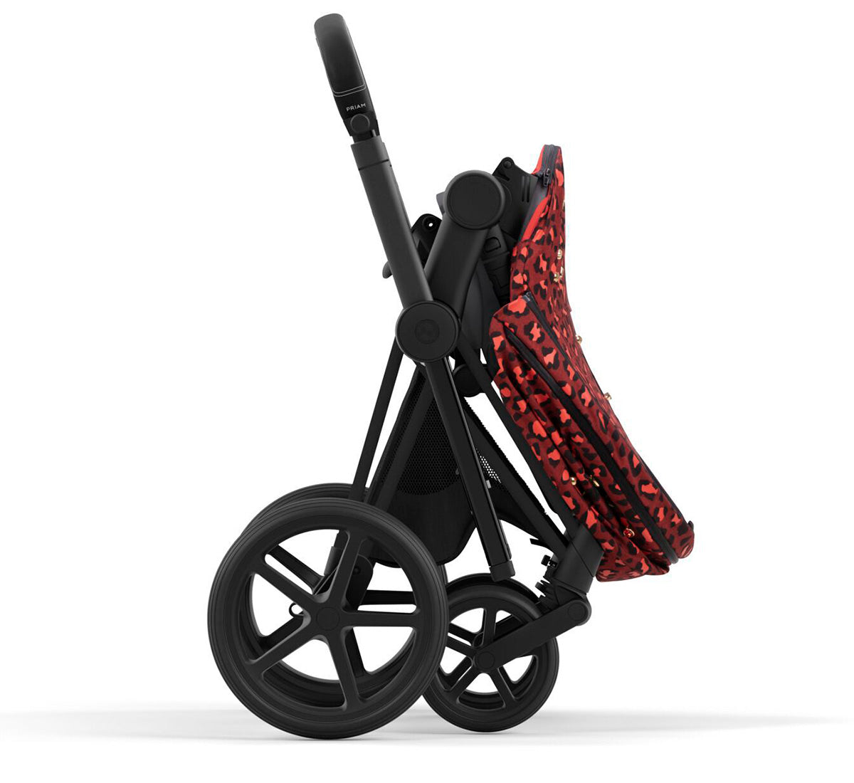 Cybex Priam 4 Complete Stroller Bundle - Rockstar by Alec Voelkel