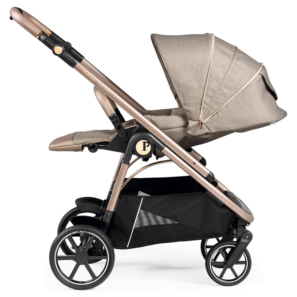 Peg Perego Veloce + Primo Viaggio Lounge Travel System Bundle - Mon Amour