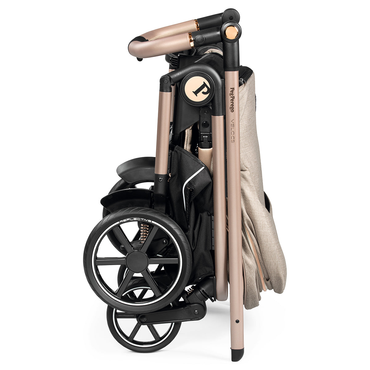 Peg Perego Veloce + Primo Viaggio Lounge Travel System Bundle - Mon Amour