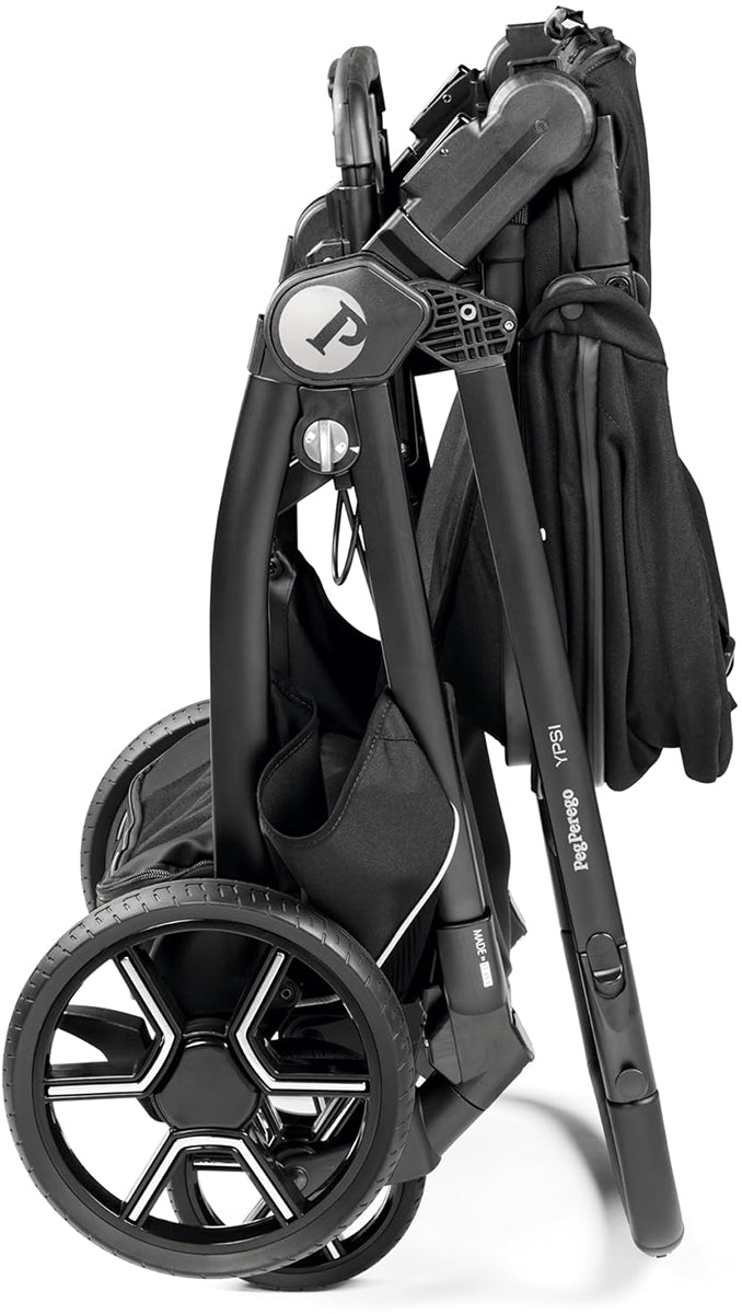 Peg Perego YPSI + Primo Viaggio Nido K Travel System Bundle - True Black / True Black