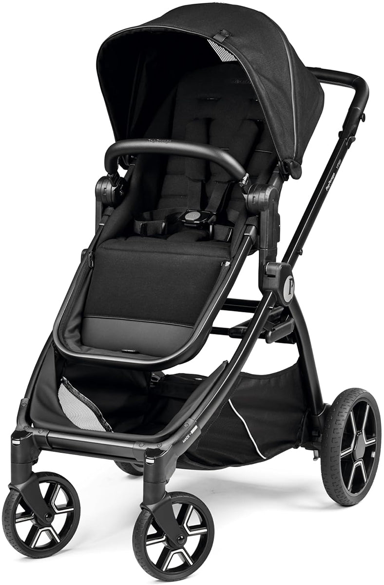 Peg Perego YPSI + Primo Viaggio Nido K Travel System Bundle - True Black / True Black