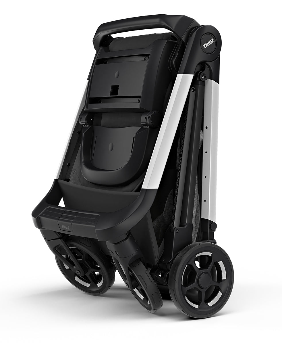Thule Shine Stroller + Bassinet Bundle - Grey Melange / Black