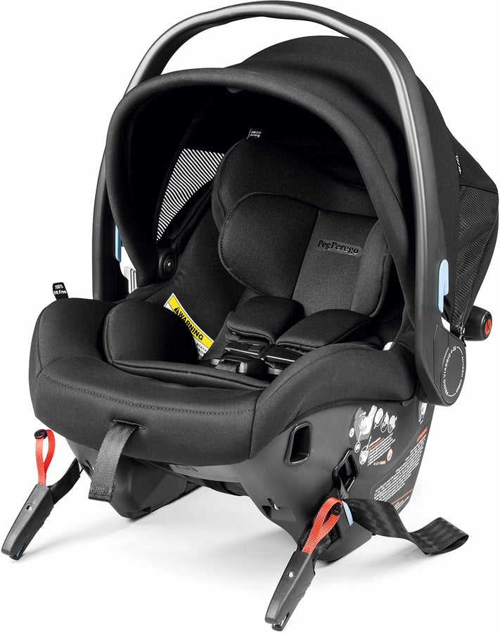 Peg Perego City Loop Chassis + Primo Viaggio Urban Mobility Infant Car Seat Bundle - Black / True Black