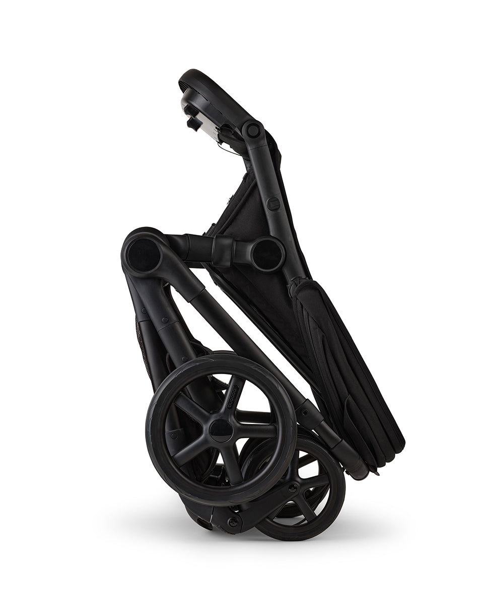 Bugaboo Kangaroo Complete Single-to-Double Stroller - Black / Midnight Black / Midnight Black