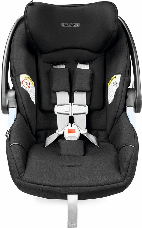 Peg Perego City Loop Chassis + Primo Viaggio Lounge Infant Car Seat Bundle - Black / True Black