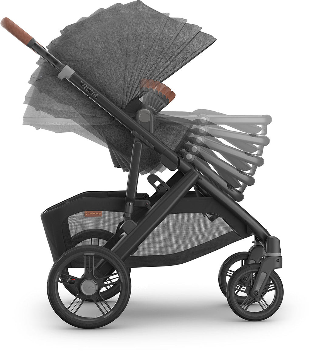 UPPAbaby Vista V3 Stroller + Bassinet V3 Bundle - Greyson