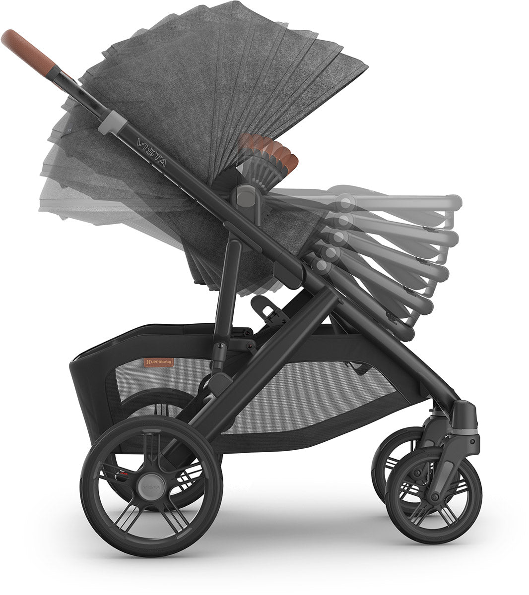 UPPAbaby Vista V3 Stroller + Bassinet V3 Bundle - Greyson