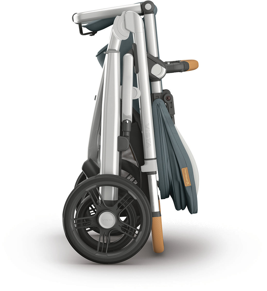 UPPAbaby Vista V3 Single-to-Double Stroller + PiggyBack Ride-Along Bundle - Callum