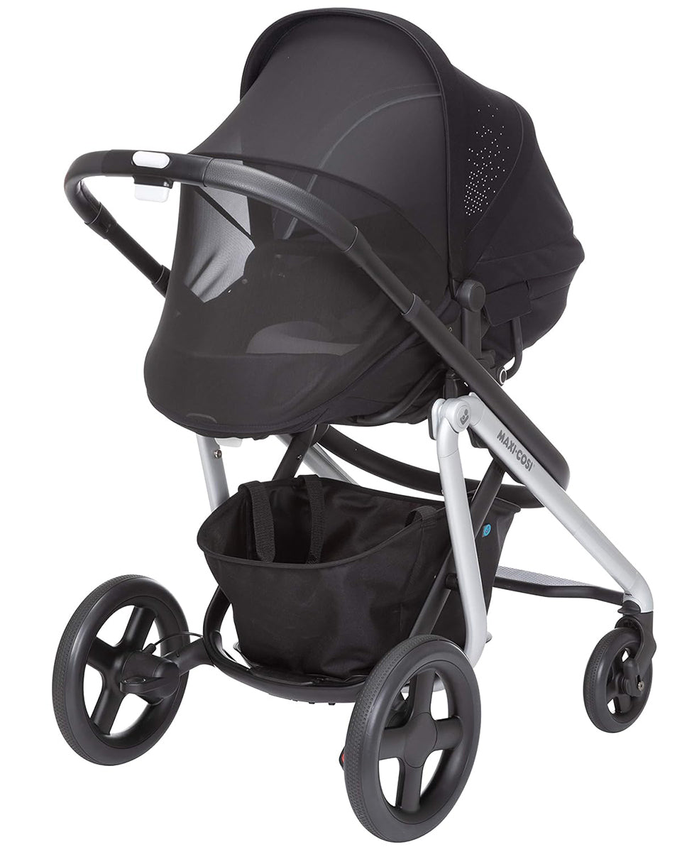 Maxi-Cosi Lila Single-to-Double Stroller - Nomad Black