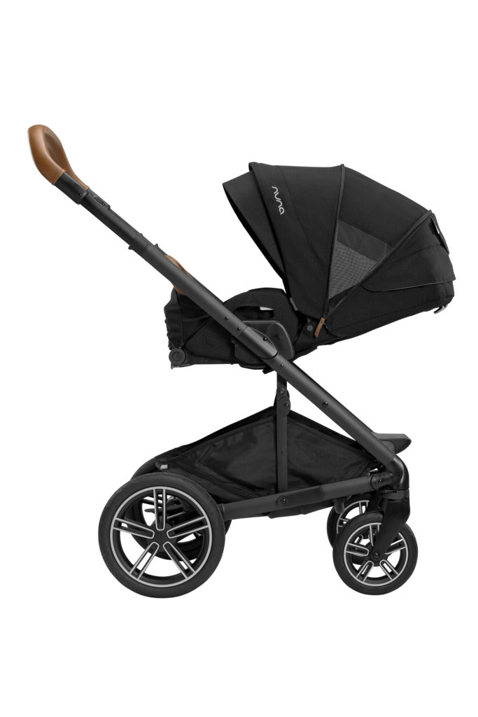 Nuna MIXX Next Stroller with Magnetic Buckle - Caviar