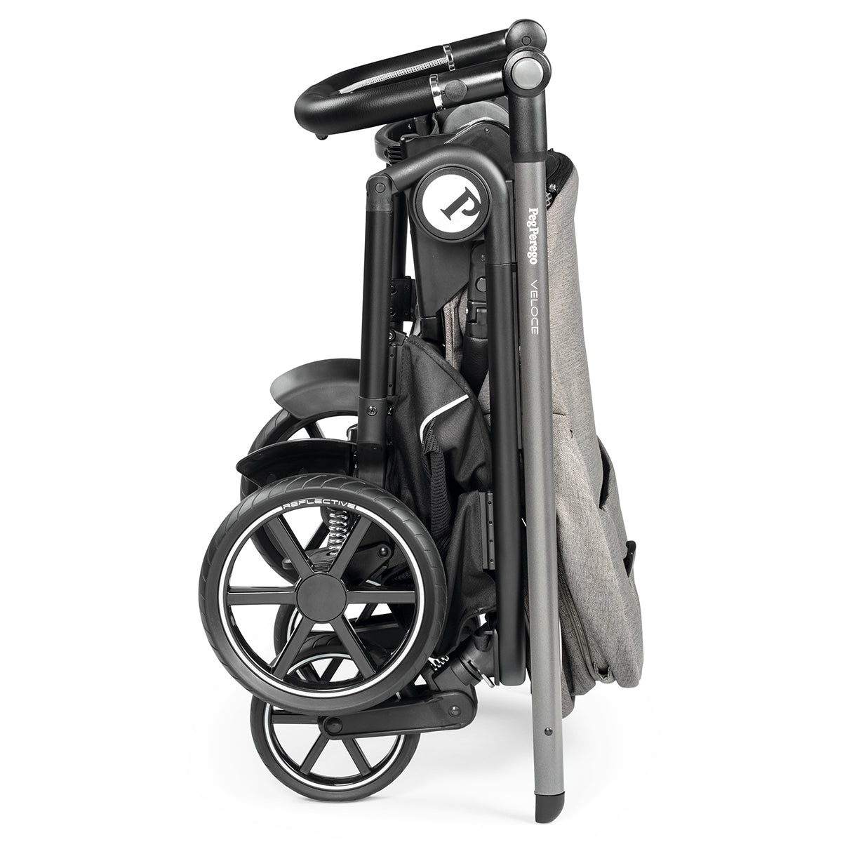 Peg Perego Veloce + Primo Viaggio Nido Travel System Bundle - City Grey