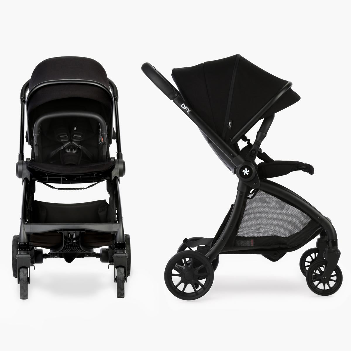DFY. R1 Stroller -  Matte Black / Black