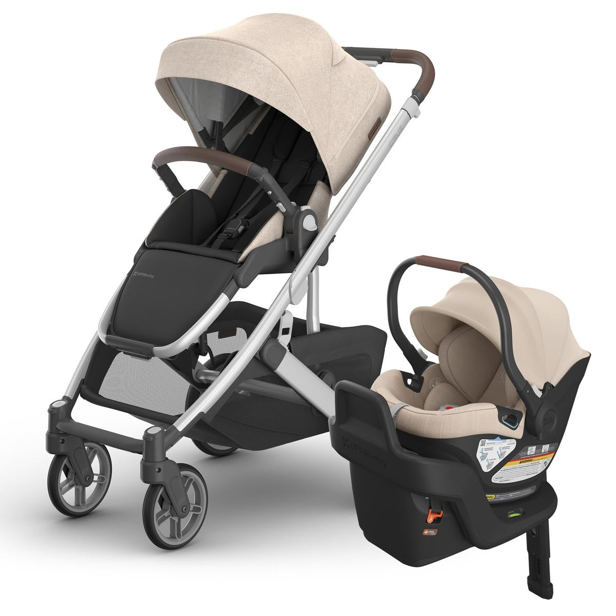 UPPAbaby Cruz V3 + Aria Travel System Bundle - Declan / Declan